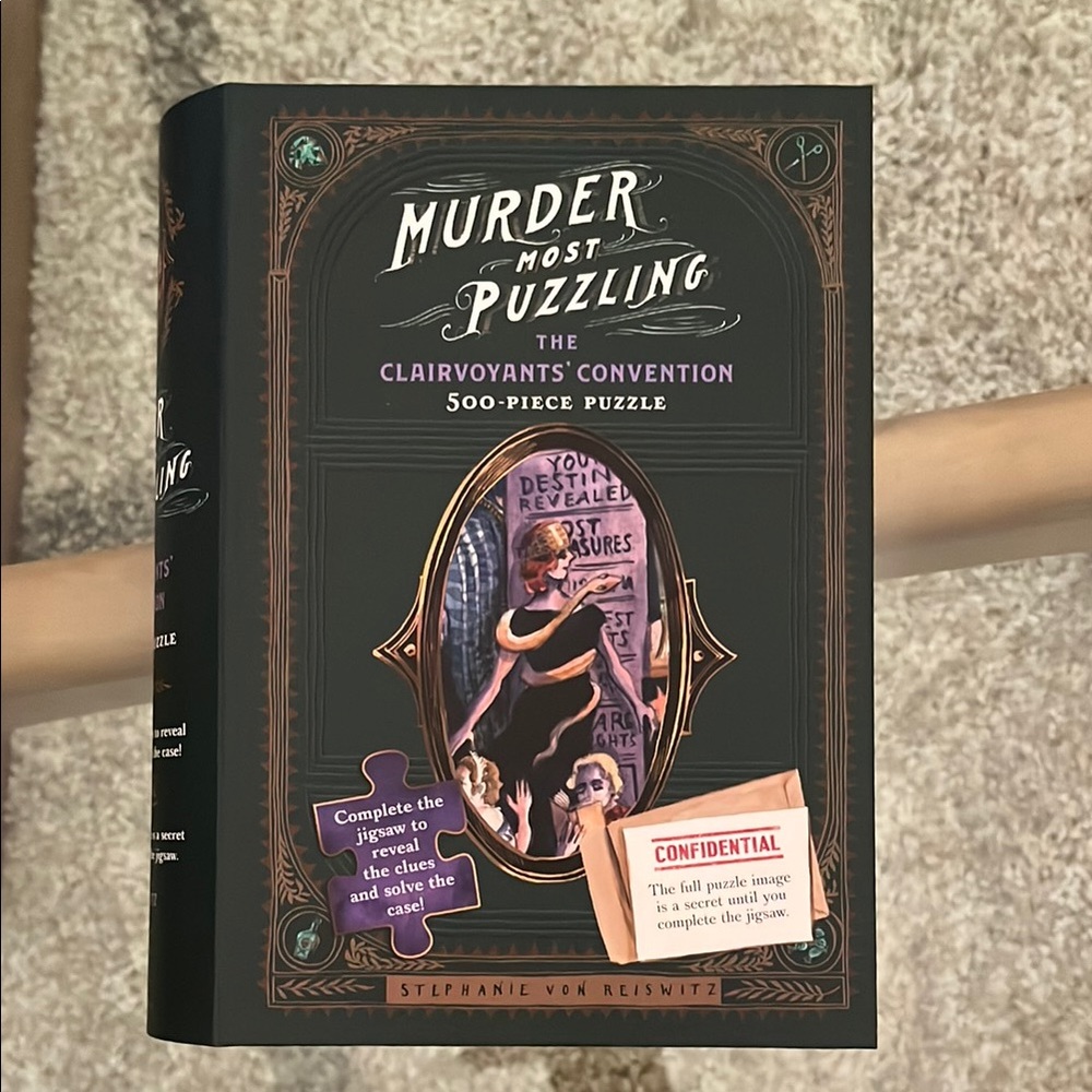 Murder Most Puzzling 500-Piece Puzzle